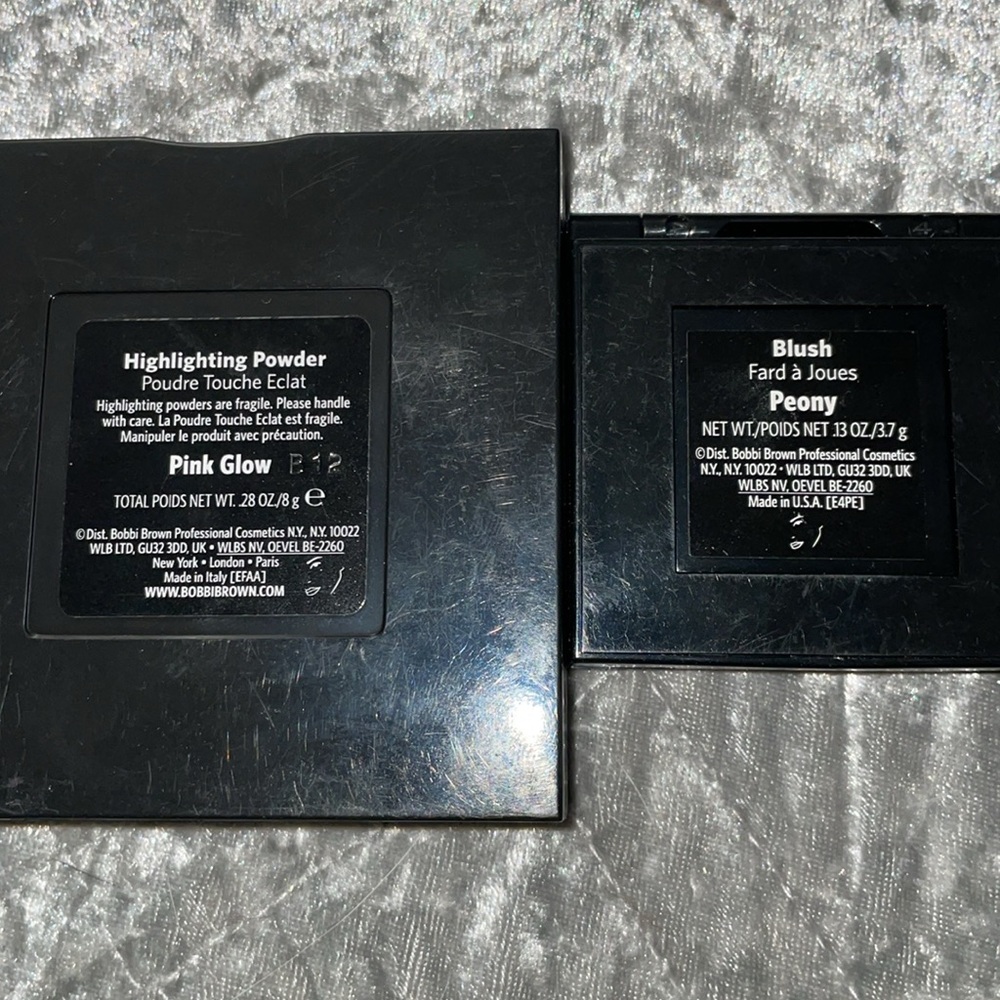 Bobbi Brown Bundle - Highlighting Powder -28 oz., Blush, and Lux Lip Color. - Picture 2 of 4